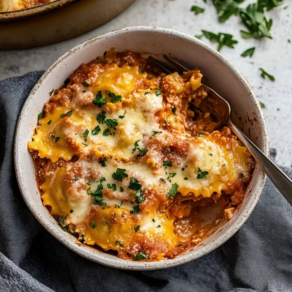 Million Dollar Ravioli Casserole