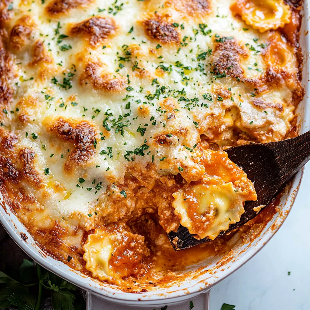 Million Dollar Ravioli Casserole