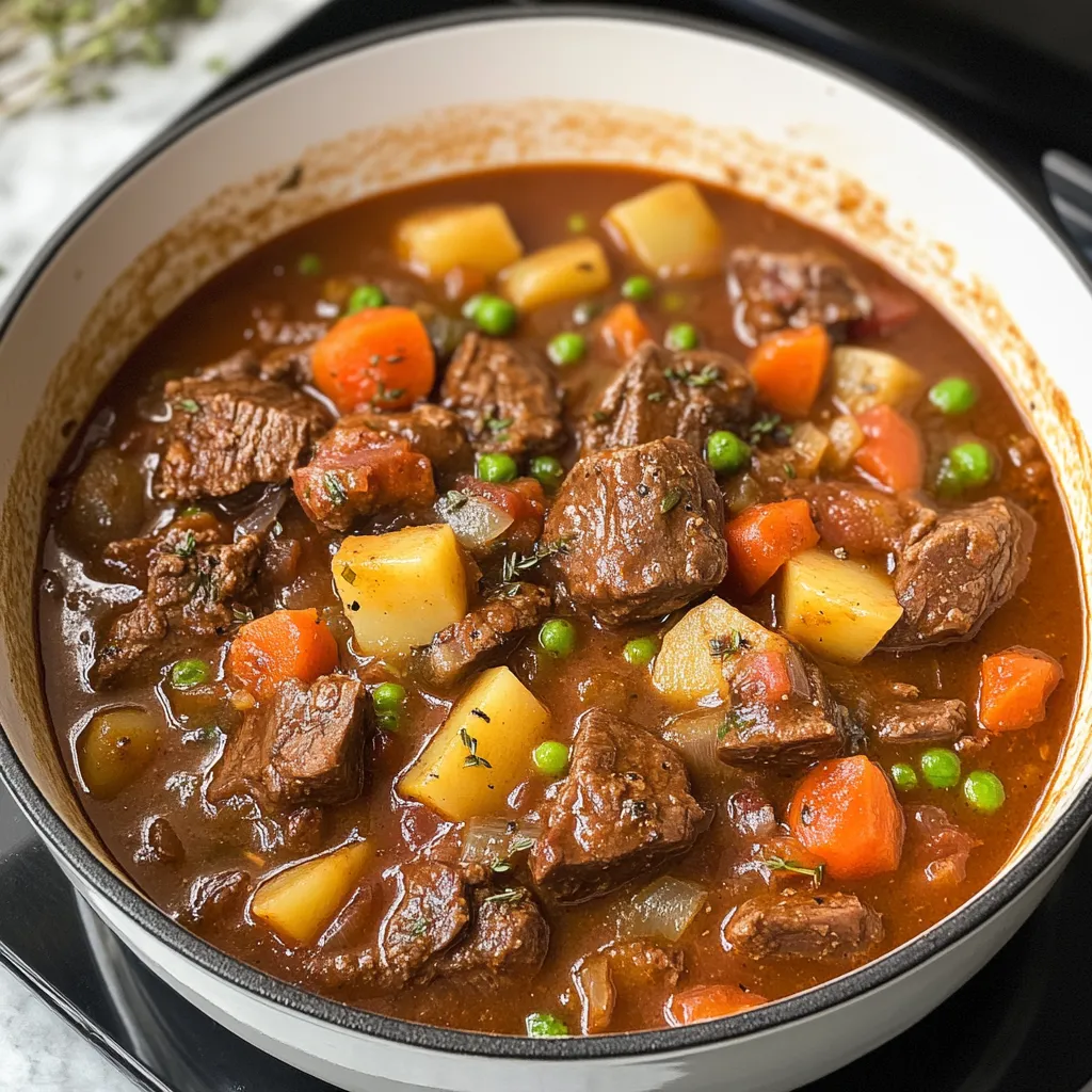 Steamy Dutch Oven Beef Stew