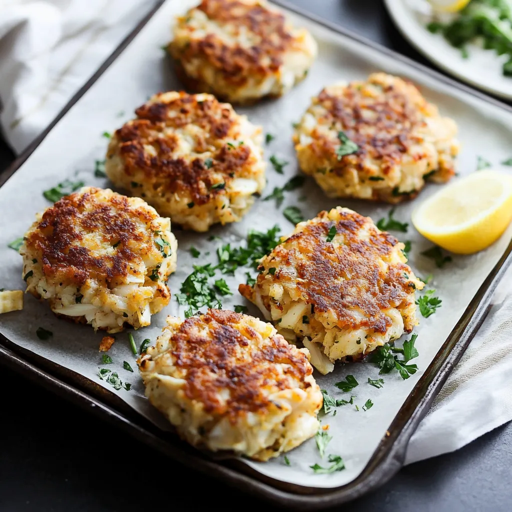 Savory Maryland Crab Cakes