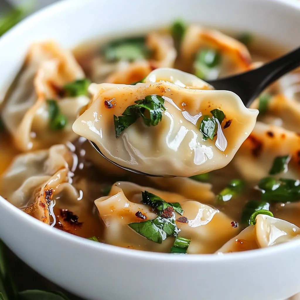 Potsticker Soup