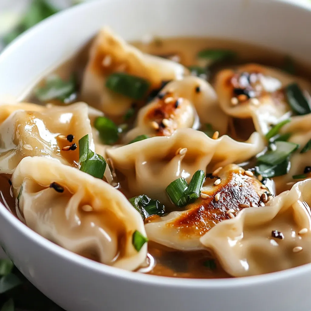 Potsticker Soup