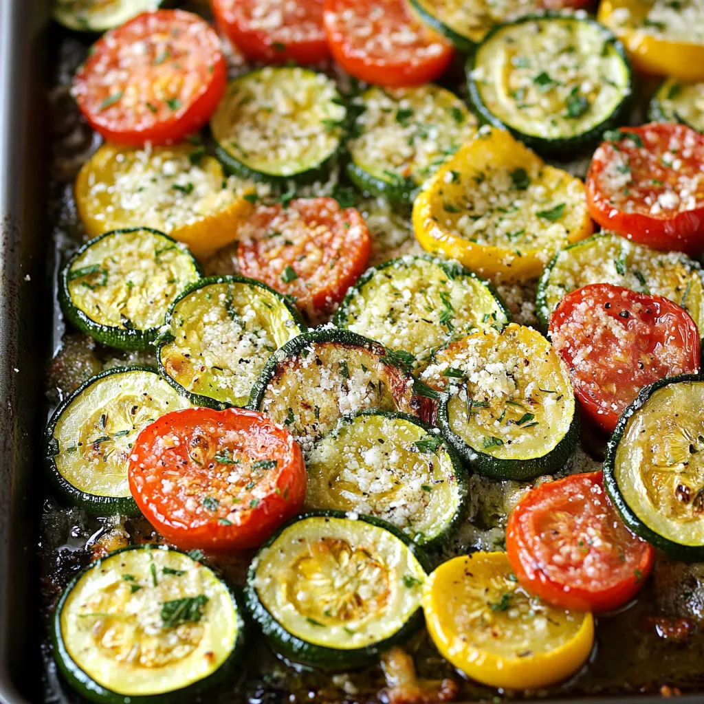 Delightful Roasted Garlic Parmesan Veggies