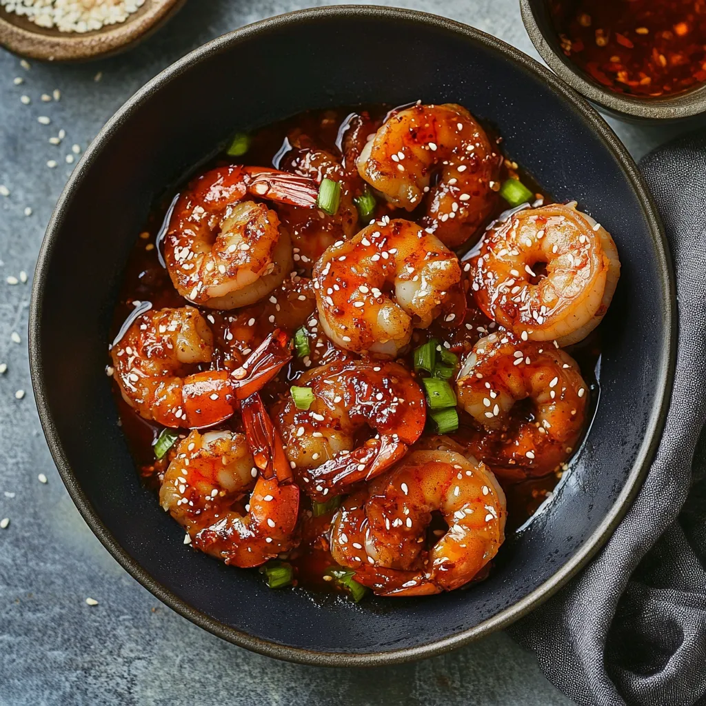 Crispy Sweet-Spicy Shrimp with Gochujang