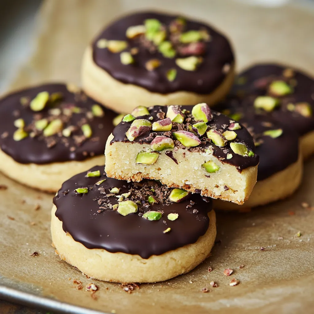 Pistachio Butter Cookies