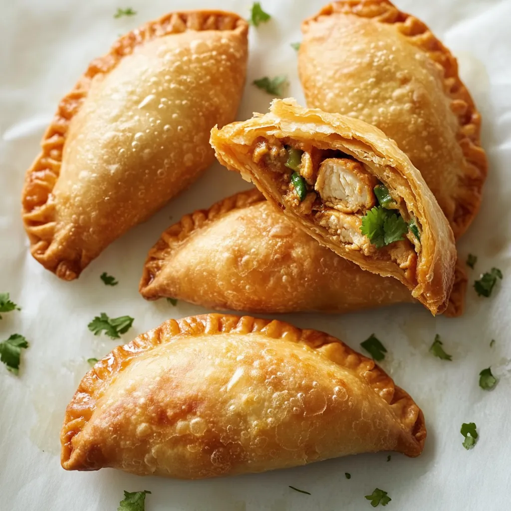 Flaky Chicken Empanadas