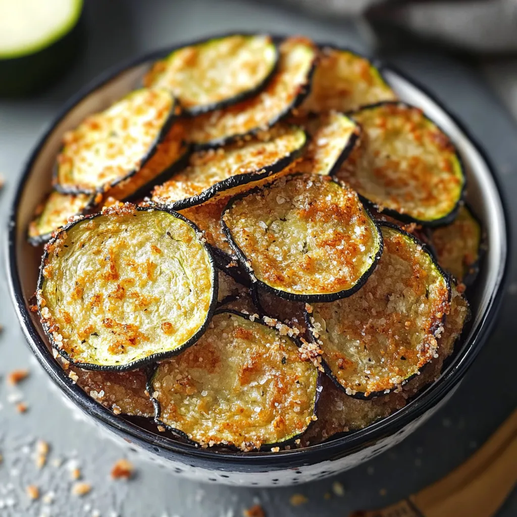 Crispy Parmesan Zucchini