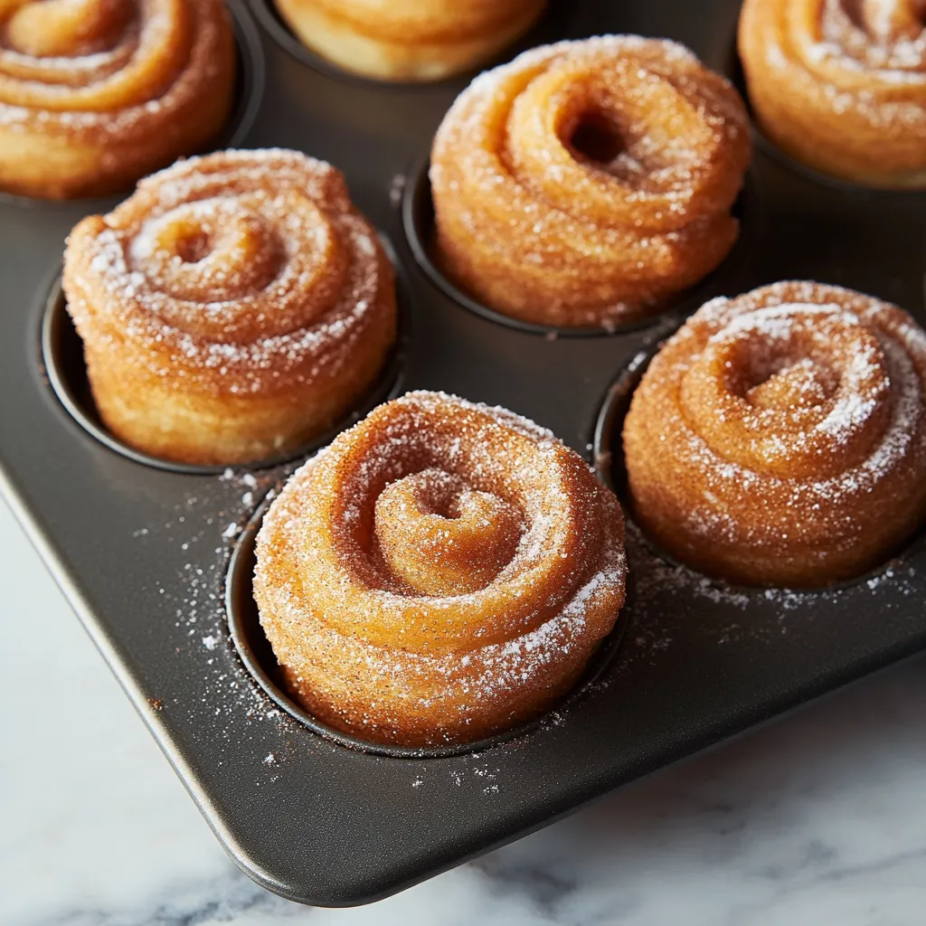 Churro Cruffins