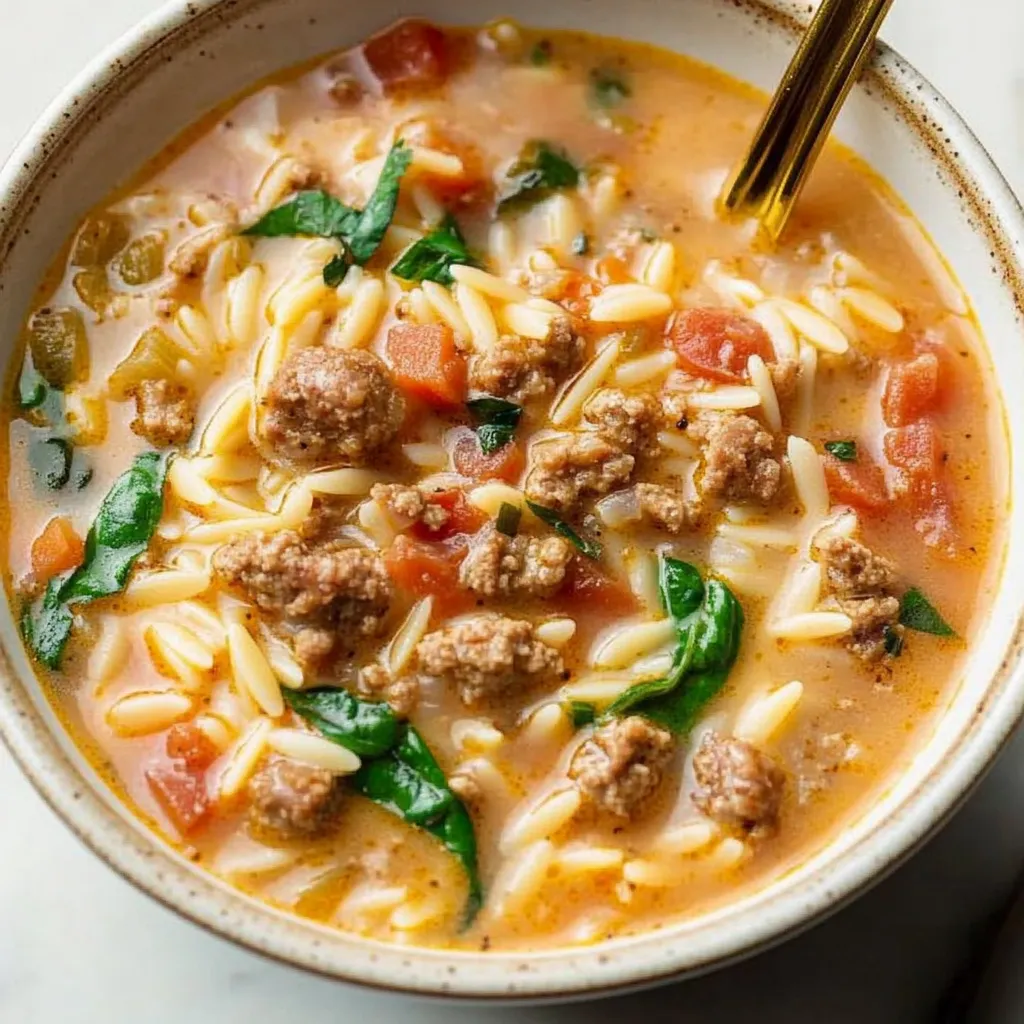 Creamy Italian Sausage Soup