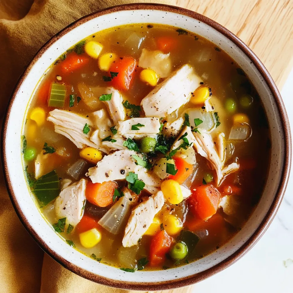 Turkey Vegetable Soup