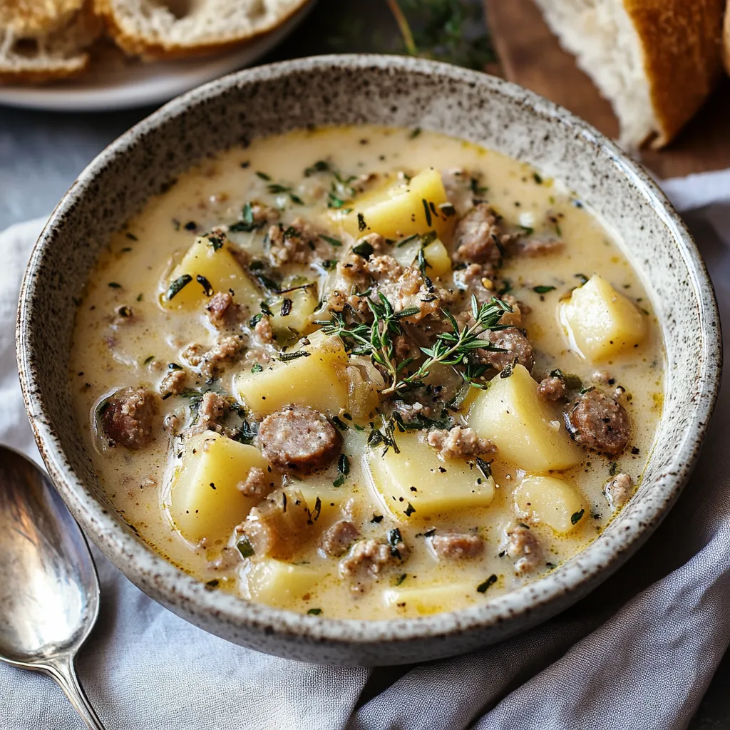 Potato and Sausage Chowder