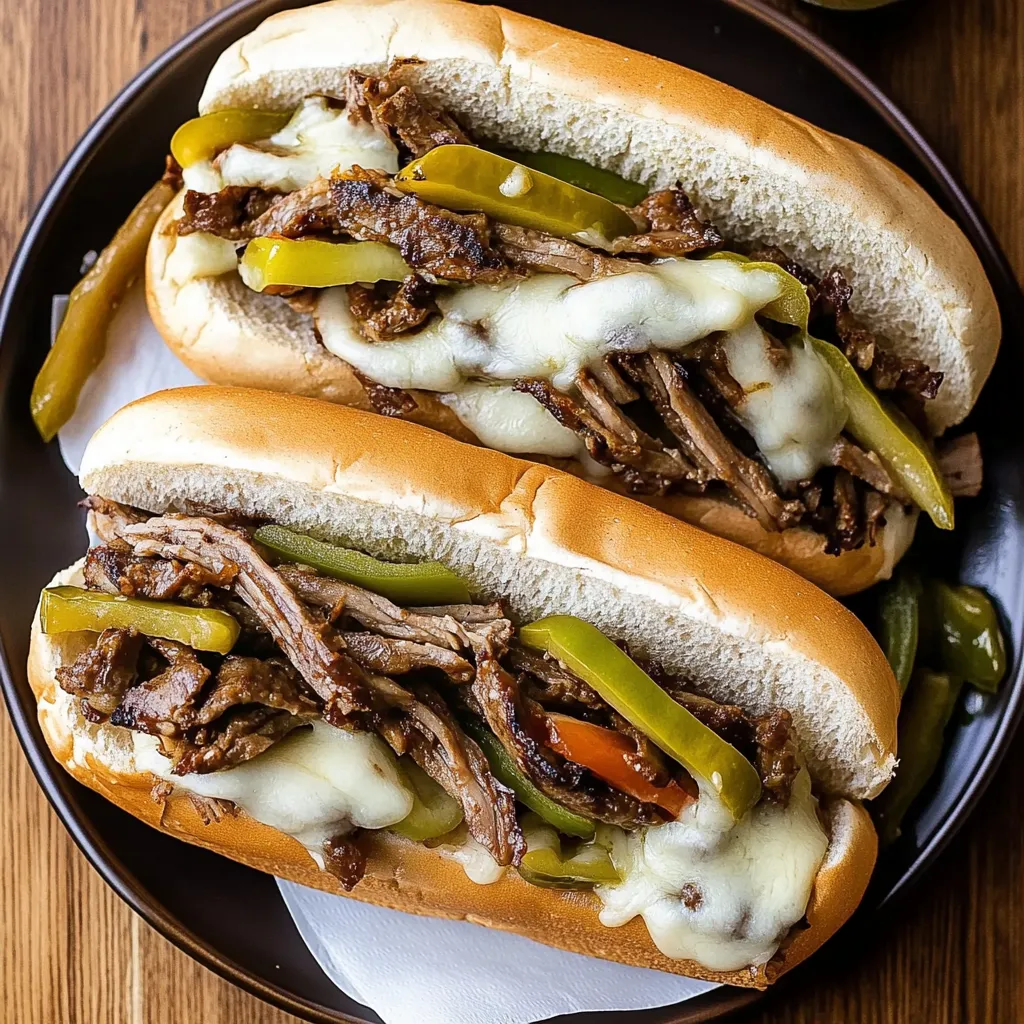 Philly Cheesesteak Sandwiches