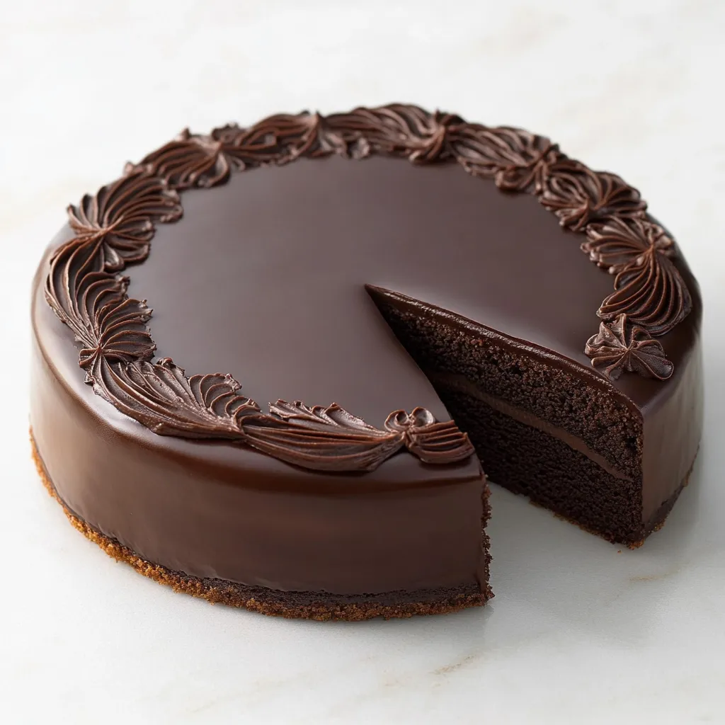 Sacher Torte Chocolate Cake