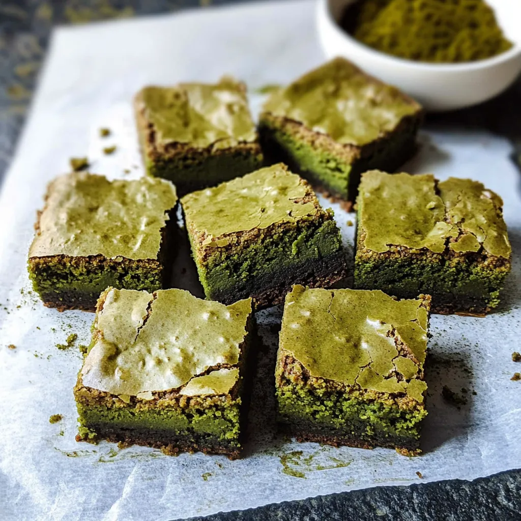 Delightful Matcha Brownies