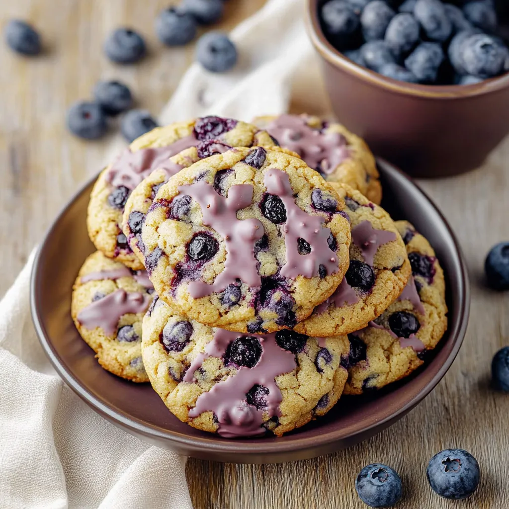 Delicious Blueberry Chocolate Chip Cookies Recipe