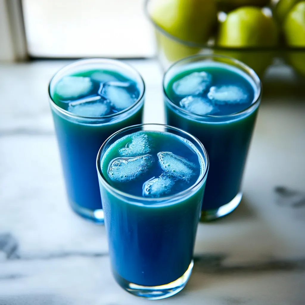 Blue Spirulina Drink