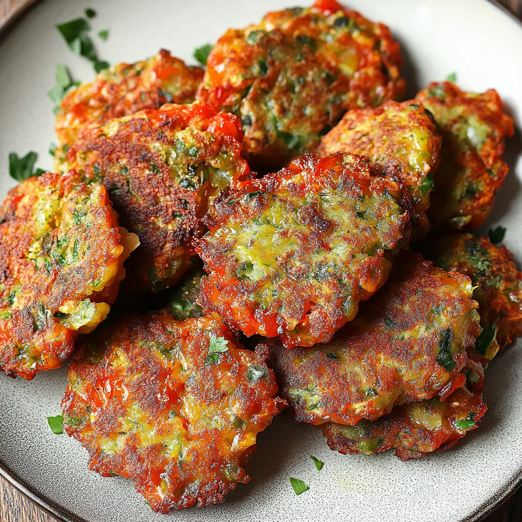 Easy Greek Tomato Fritters (Tomatokeftedes)