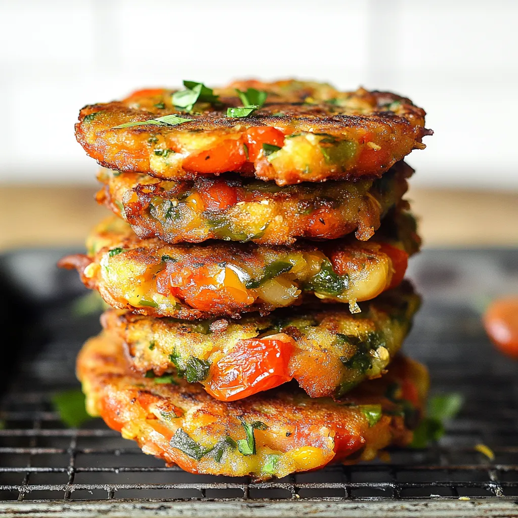 Yummy Greek Tomato Fritters (Tomatokeftedes)