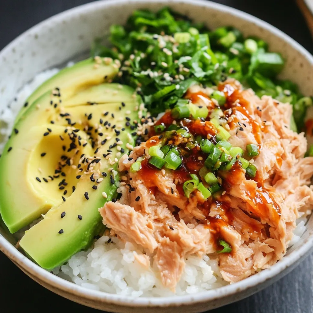 Fresh Bang Bang Tuna Sushi Bowl Recipe