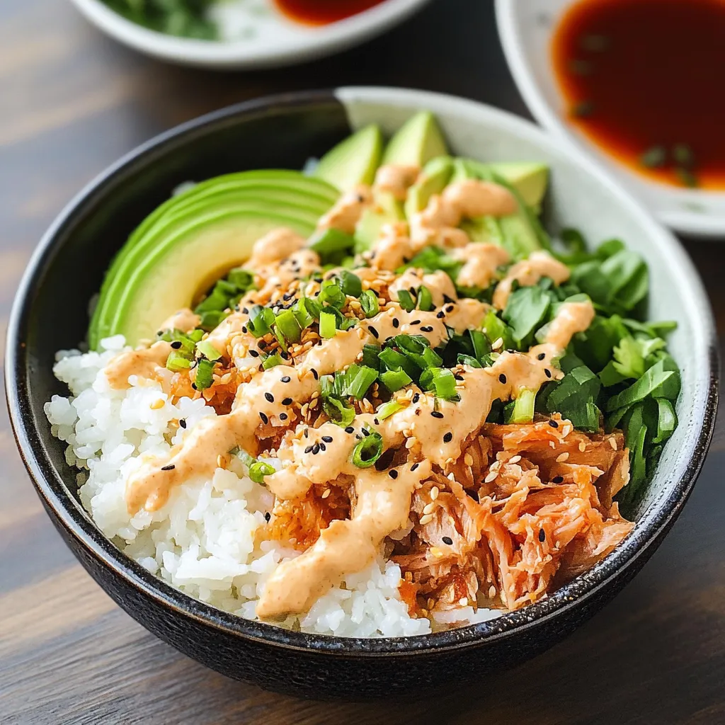 Healthy Bang Bang Tuna Sushi Bowl Recipe