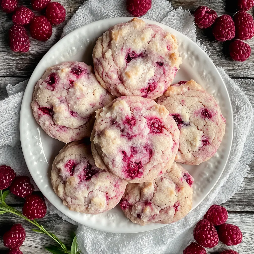 Easy Raspberry Cookies