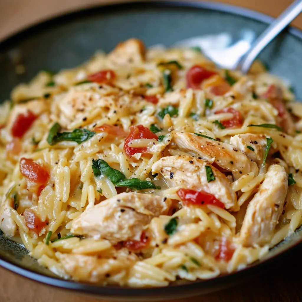 Yummy Marry Me Chicken Orzo