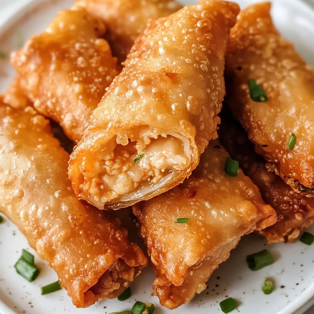 Yummy Air Fryer Copycat Panda Express Chicken Egg Rolls