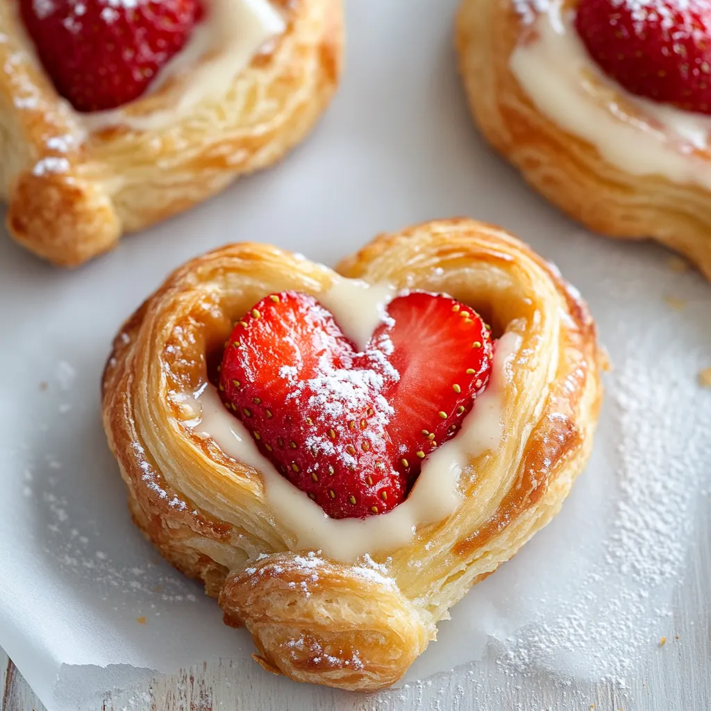 Tasty Vegan Strawberry Puff Pastry