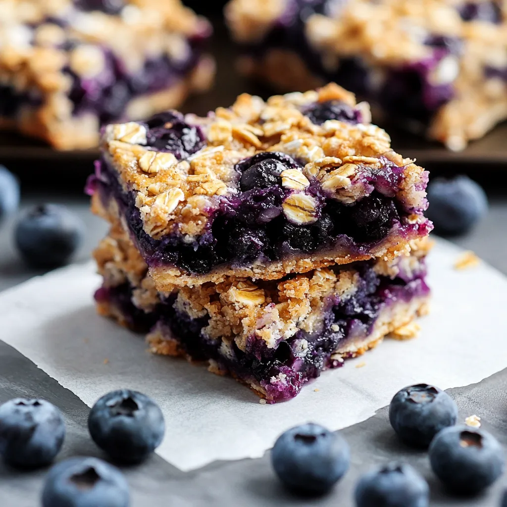 Sweet Blueberry Bars