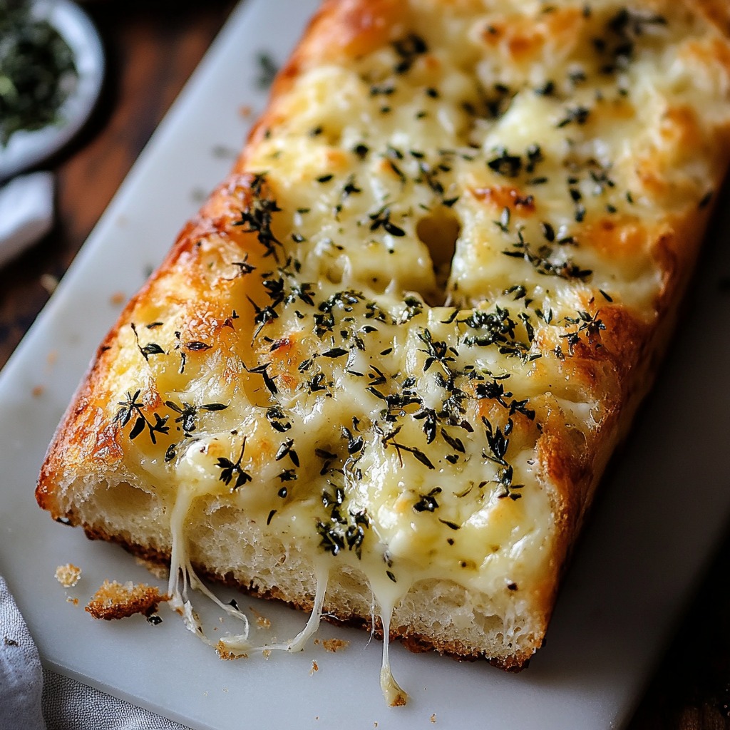 Easy Homemade Three Cheese Twist Bread