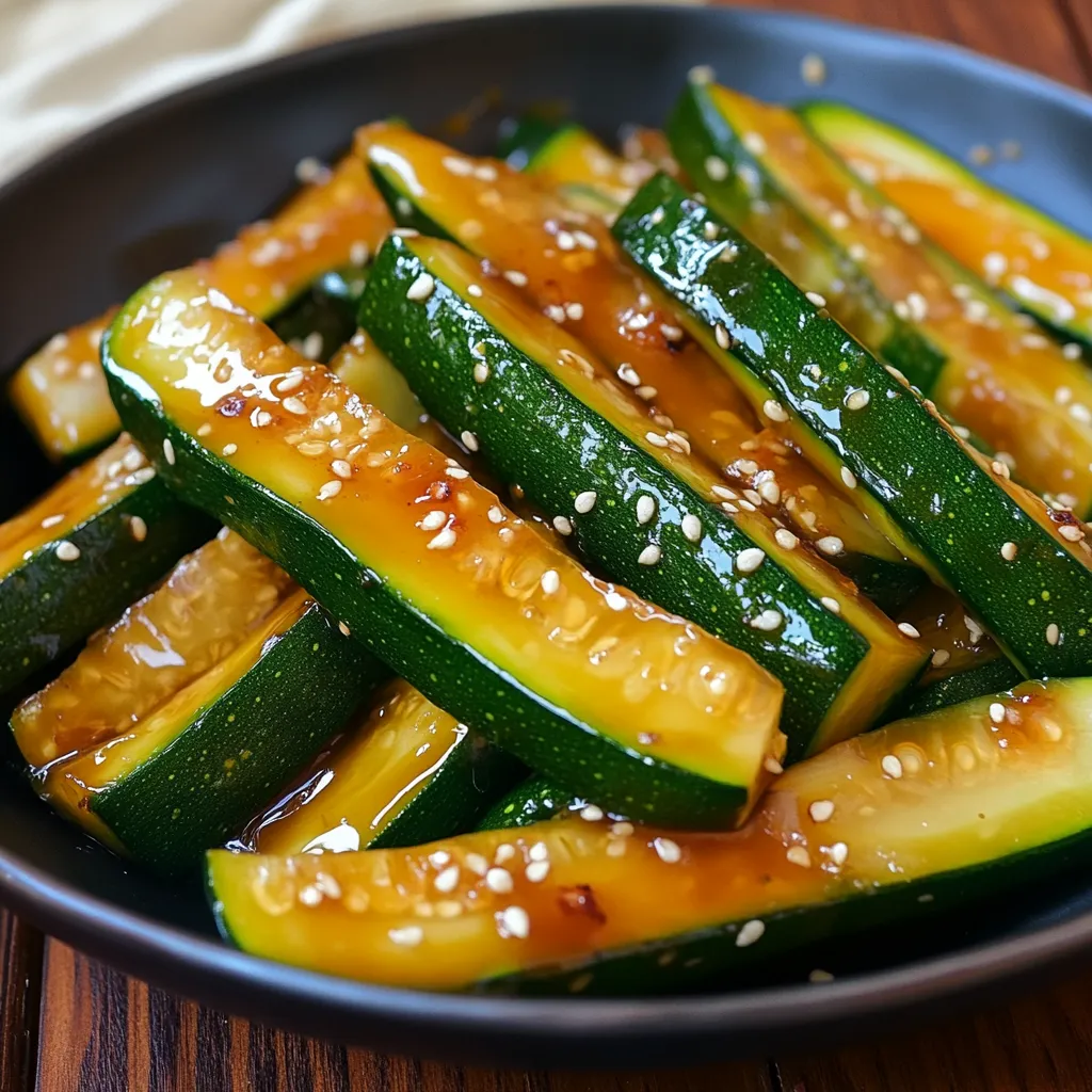 Easy Zucchini Hibachi Style