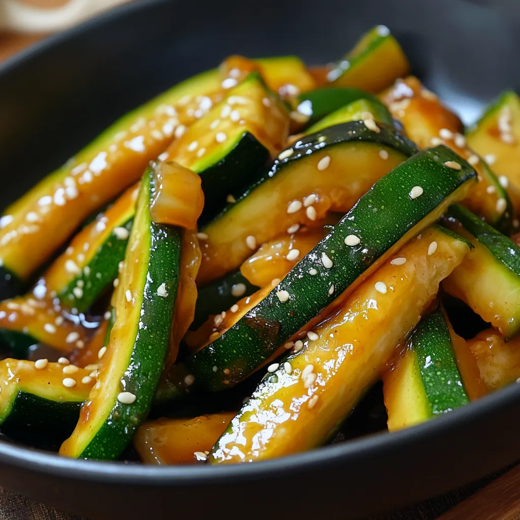 Delicious Zucchini Hibachi Style