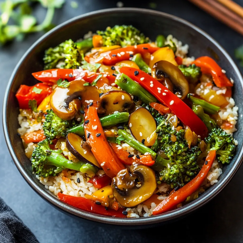 Delicious Quick Vegetable Stir Fry