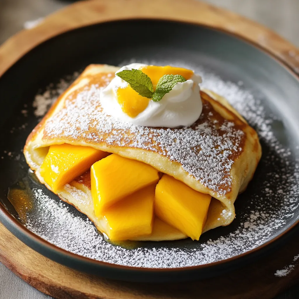 Mango Pancakes