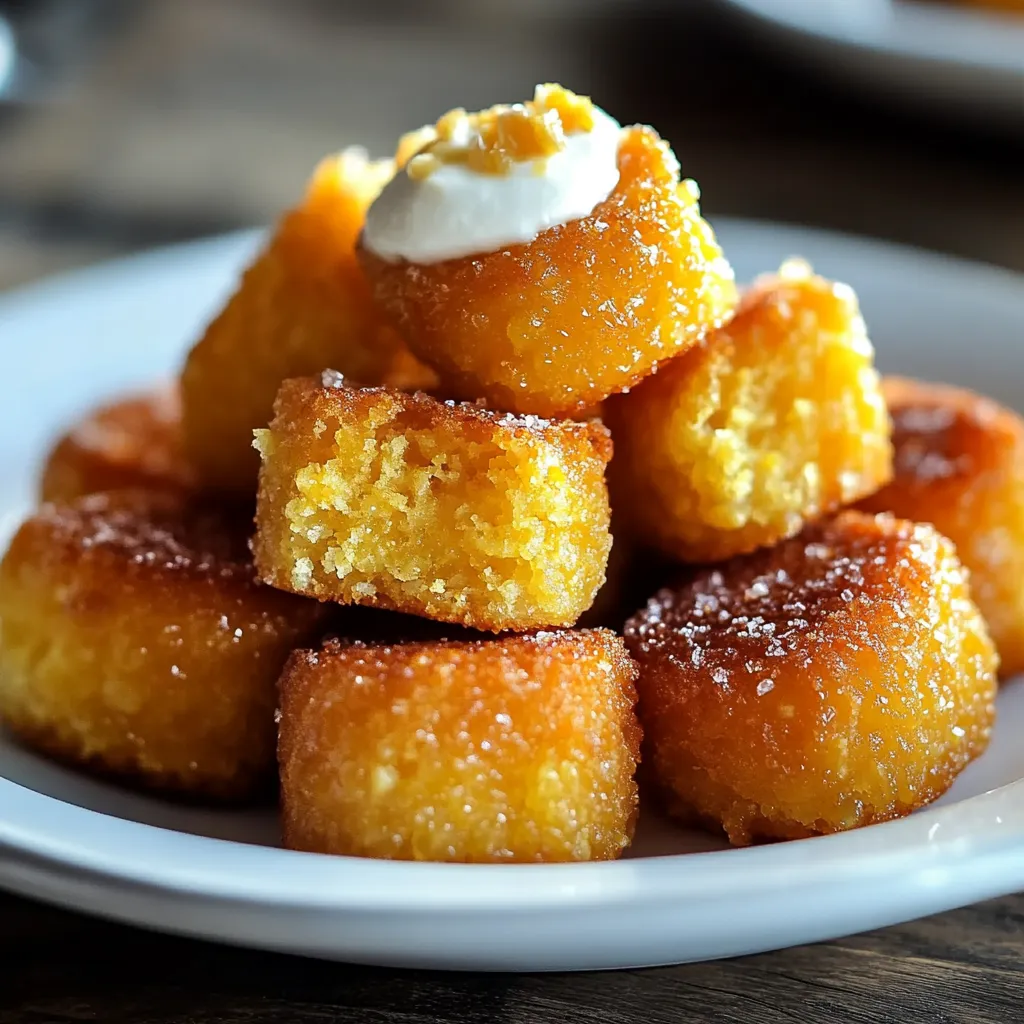 Delicious Southern Style Honey Butter Cornbread Poppers Recipe