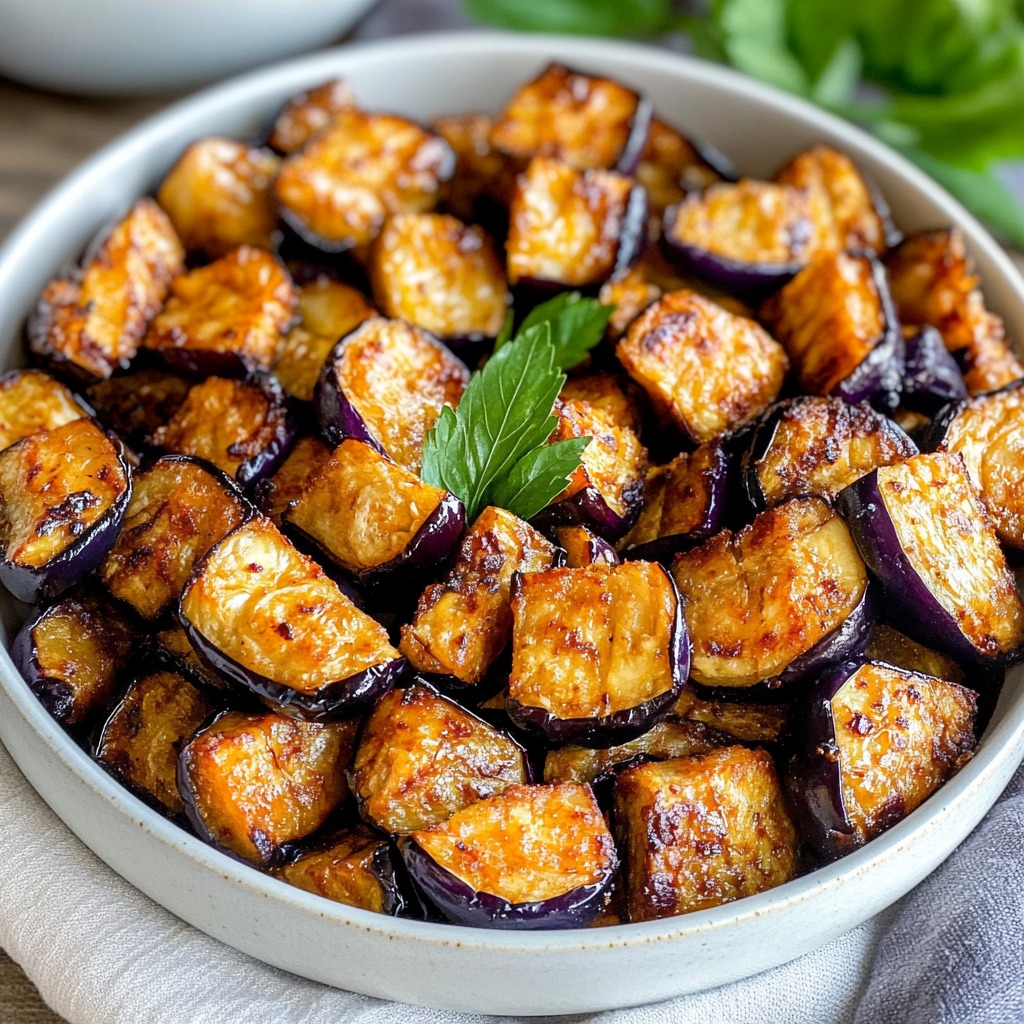 Low-Calorie Air Fryer Eggplant