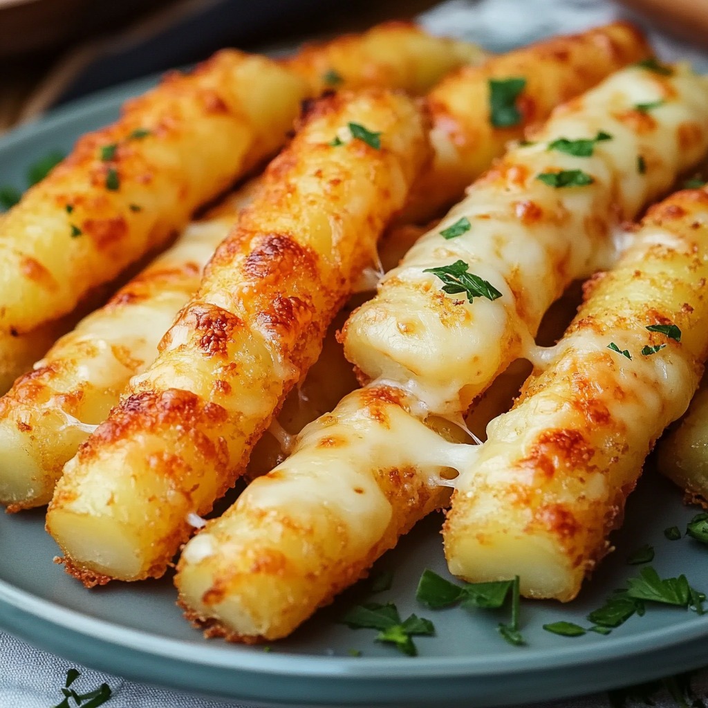 Easy Potato Cheese Sticks Recipe