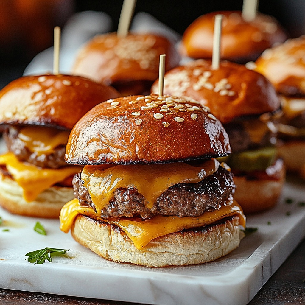 Cheeseburger Sliders