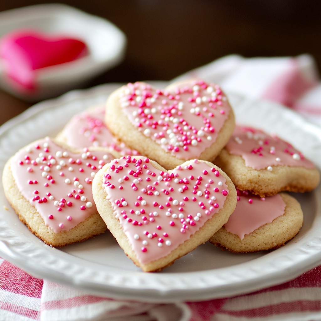 Easy Valentine's Day Grain-Free Sugar Cookies