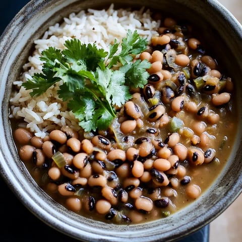 Smoky Vegan Black Eyed Peas Dish