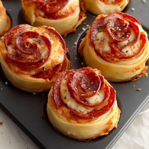 Flower-Shaped Pizza Bites